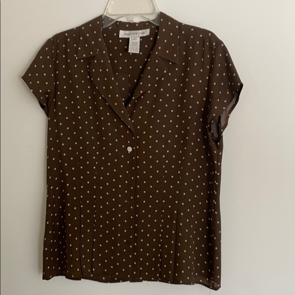Vintage brown skirt suit